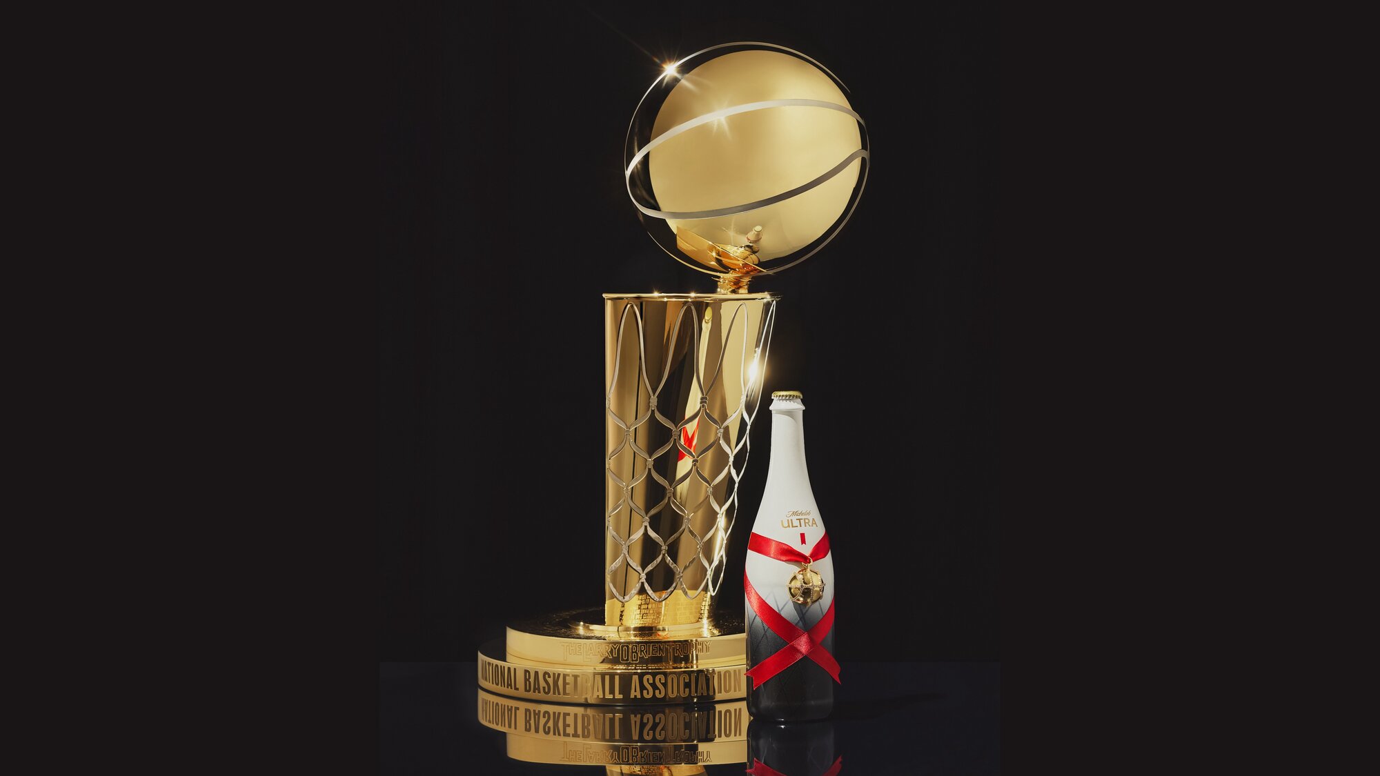 Michelob ULTRA and Designer Victor Solomon Merge Artistry with Legacy with New NBA Championship Bottles Infused with Recycled NBA Trophy Gold   